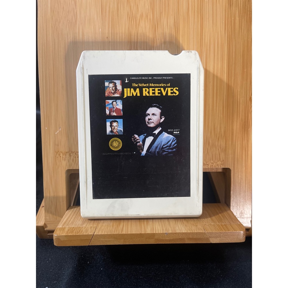 Jim Reeves The Velvet Memories & A Legendary Performer 8-Track Tape Lot RCA 1978